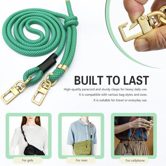 Fashion-Forward Adjustable Paracord Strap 30-59 in. for the Urban Explorer - Picture 6 of 7